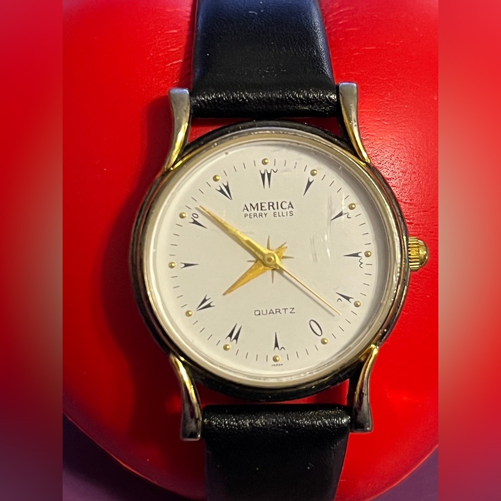 Vintage America Perry Ellis Watch - NEEDS NEW BATTERY